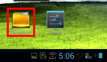 Android File Manager Icon